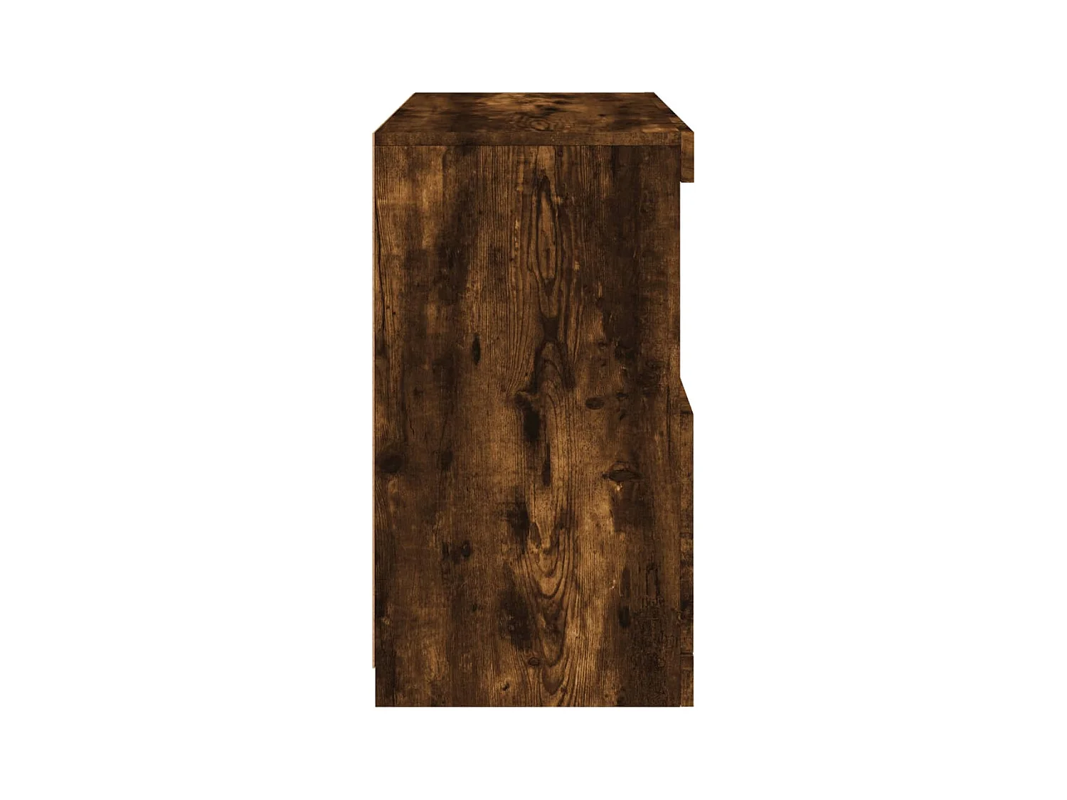 Aparador cómoda cómoda armario mueble organizador cocina salón salón con luces LED 60 x 37 x 67 cm marrón 02_0029891