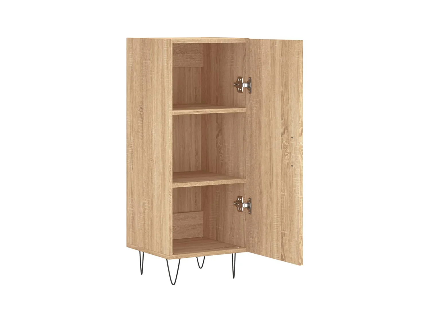 Aparador cómoda cómoda armario mueble organizador cocina salón salón Sonoma 34,5 x 34 x 90 cm madera contrachapada marrón 02_0031527