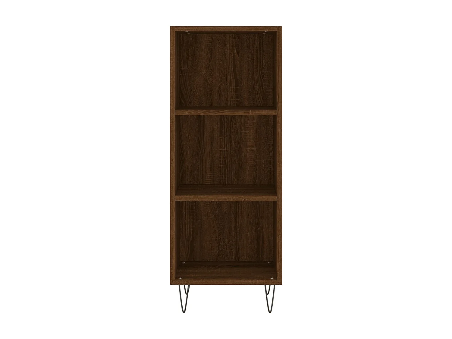 Credenza buffet cassettiera mobile contenitore organizer cucina soggiorno soggiorno 34,5 x 32,5 x 90 cm derivati ​​del legno marrone 02_0031192