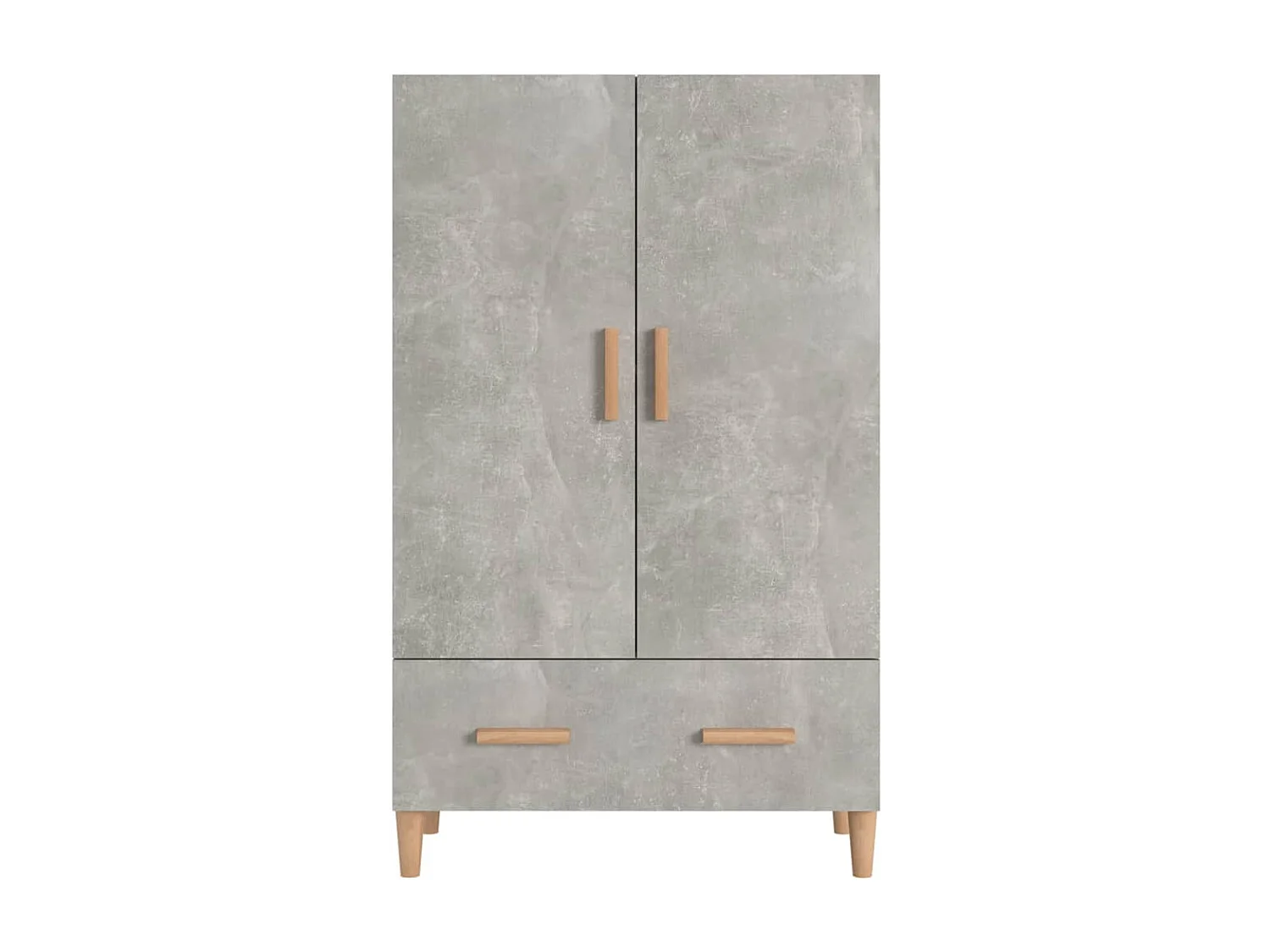 Aparador cômoda armário armário organizador cozinha sala sala alto 70 x 31 x 115 cm madeira trabalhada cinza 02_0034711