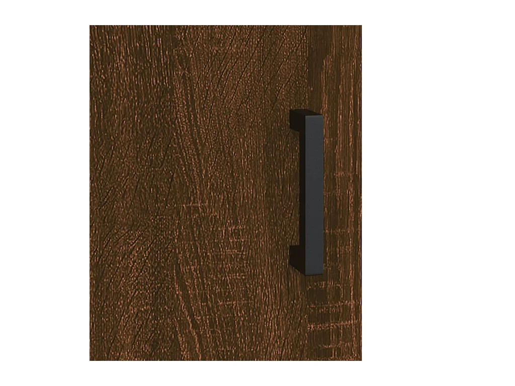 Credenza cassettiera cassettiera mobile contenitore organizer cucina soggiorno soggiorno alto 69,5 x 31 x 115 cm derivati ​​del legno marrone 02_0033760