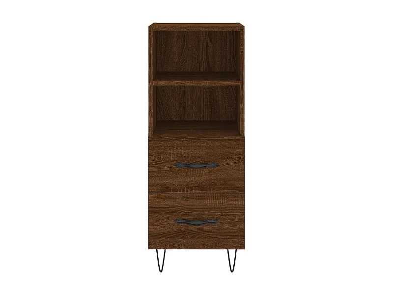 bahut commode armoire bois marron 34.5 x 34 x 90 cm 02_0031215