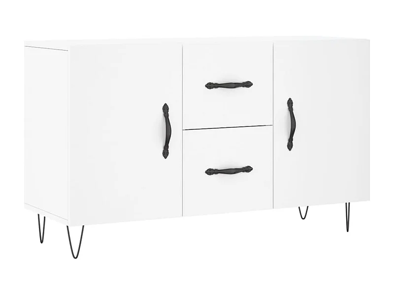 bahut commode armoire bois blanche 100 x 36 x 60 cm 02_0030166