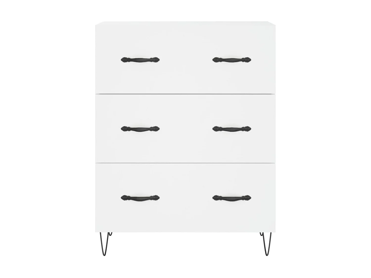 bahut commode armoire bois blanche 69.5 x 34 x 180 cm 02_0032573