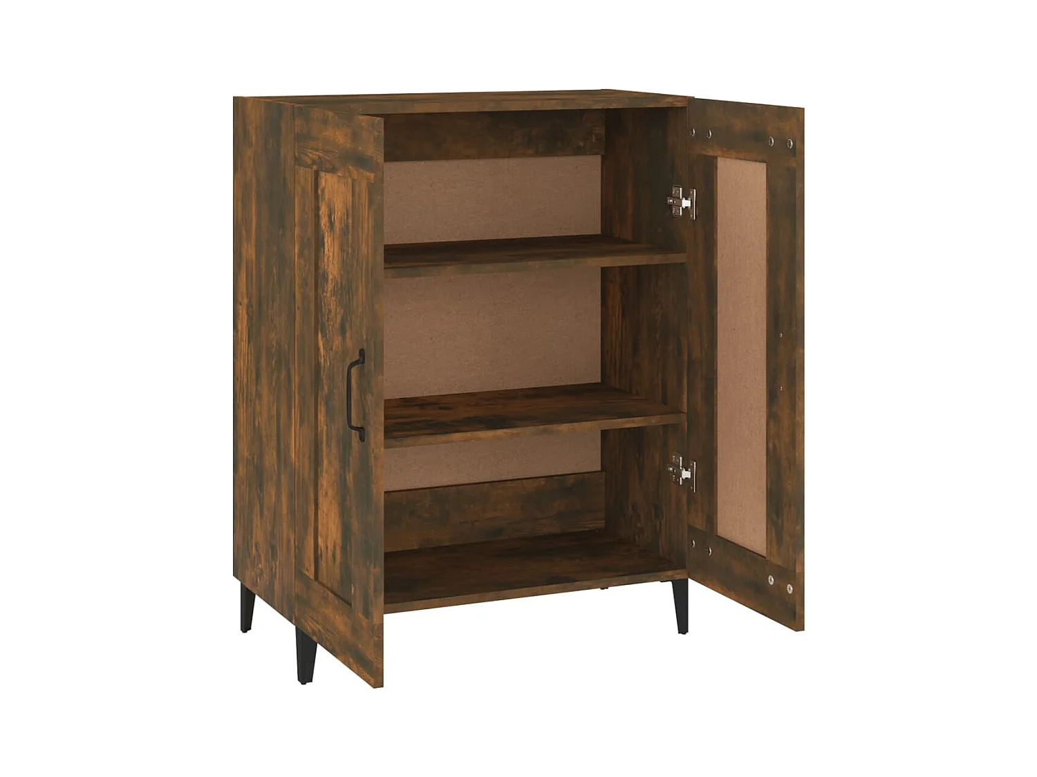 Aparador buffet cómoda mueble mueble de almacenaje organizador cocina salón salón 69,5 x 34 x 90 cm madera contrachapada marrón 02_0031032