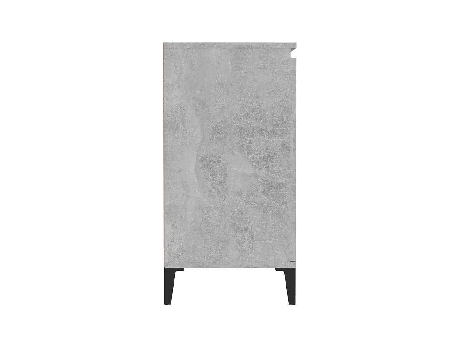 Credenza buffet cassettiera mobile contenitore organizer cucina soggiorno soggiorno 60 x 35 x 70 cm derivati ​​del legno grigio 02_0031972