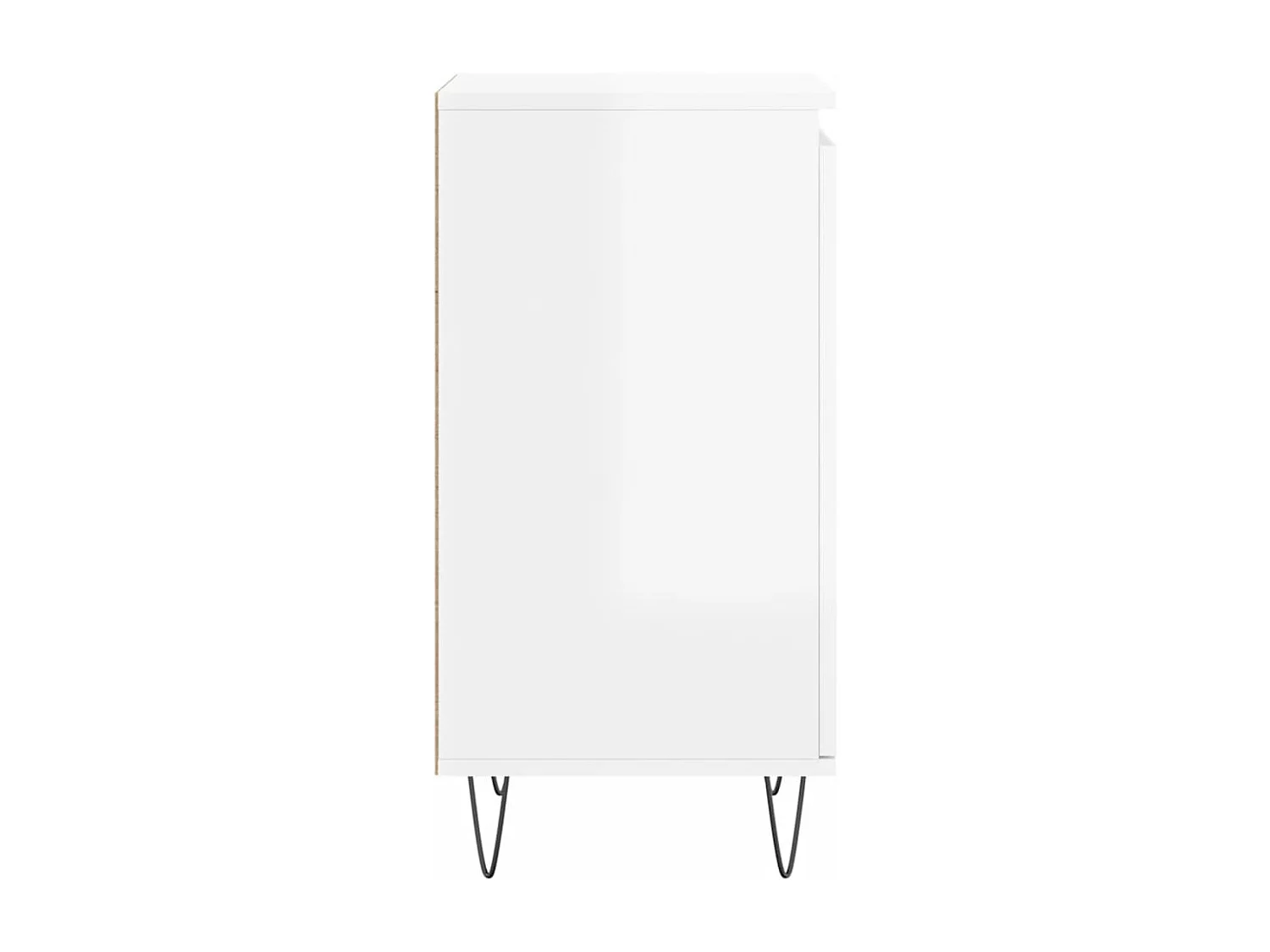 Buffet aparador cômoda armário unidade de arrumação organizador cozinha sala salas conjunto de 2 brilhante 40 x 35 x 70 cm madeira trabalhada marrom 02_0036704