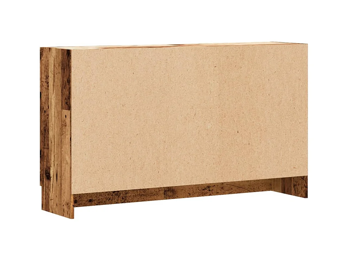 Credenza cassettiera cassettiera mobile contenitore organizer cucina soggiorno soggiorno legno vecchio 120 x 30,5 x 70 cm derivati ​​del legno marrone 02_0036599
