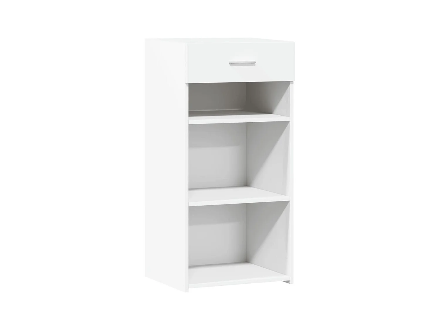 Credenza buffet cassettiera mobile contenitore organizer cucina soggiorno soggiorno 45 x 42,5 x 93 cm derivati ​​del legno bianco 02_0030315