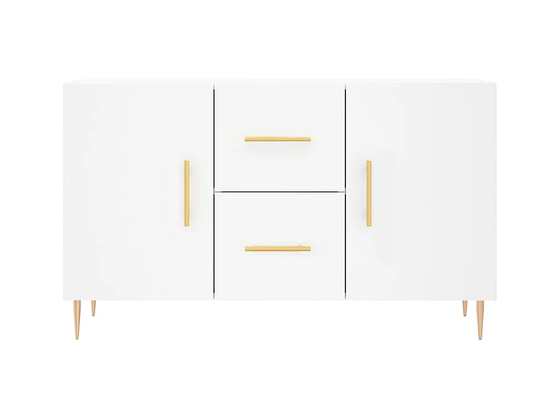 bahut commode armoire bois blanche 100 x 36 x 60 cm 02_0030164