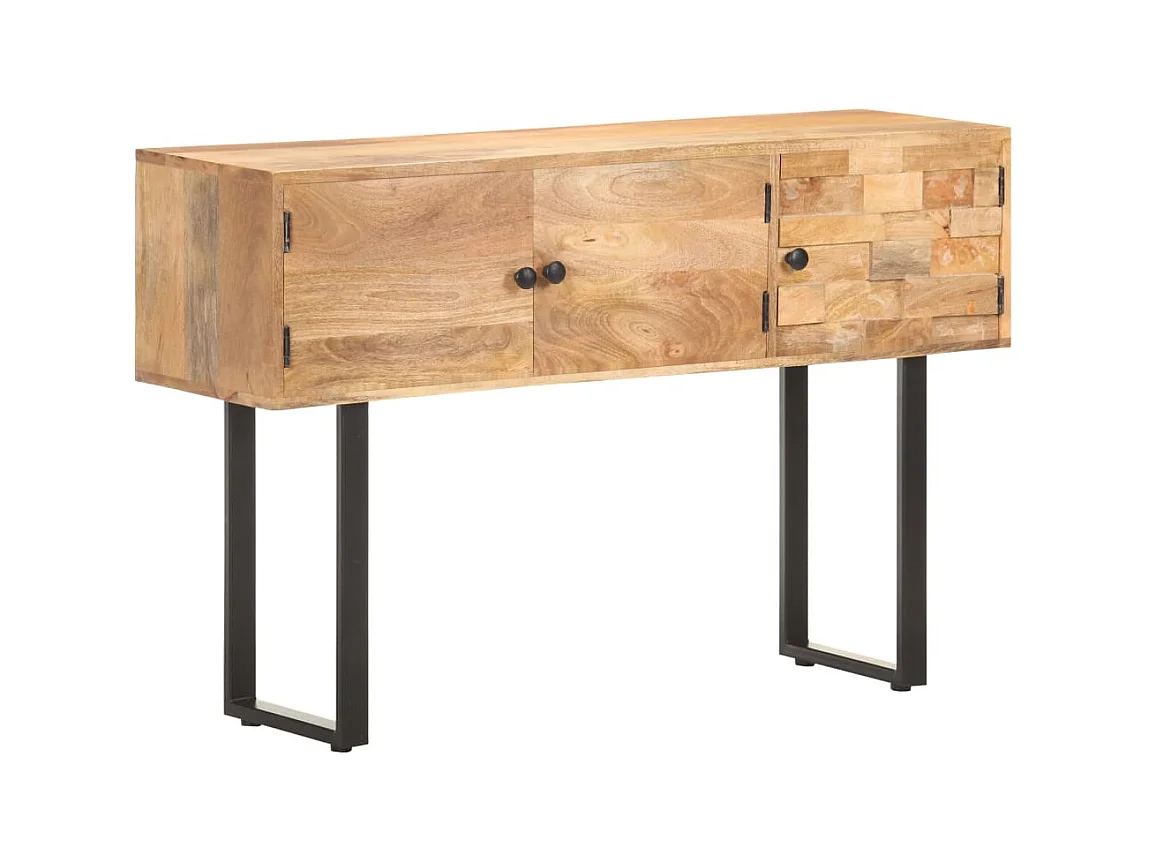 bahut commode armoire bois marron 116 x 35 x 75 cm 02_0029529