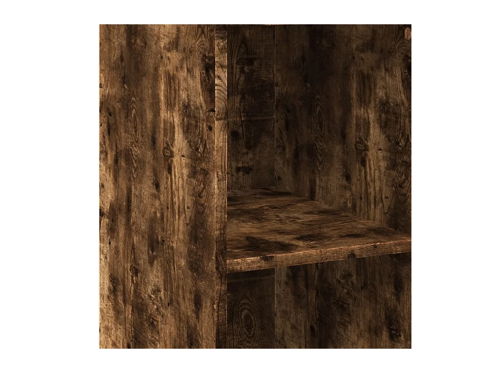 bahut commode armoire bois marron 40 x 41 x 124 cm 02_0030942