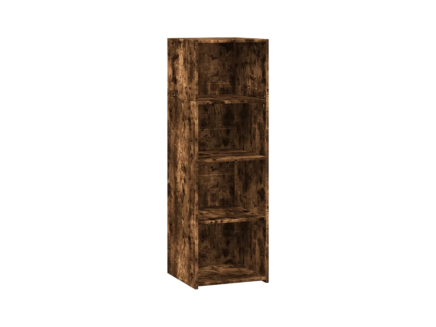 Buffet aparador cômoda armário unidade de armazenamento organizador cozinha sala sala 40 x 41 x 124 cm madeira trabalhada marrom 02_0030942