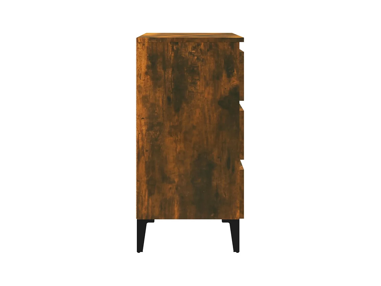 Buffet aparador cômoda armário unidade de armazenamento organizador cozinha sala sala 60 x 35 x 69 cm madeira trabalhada marrom 02_0030974