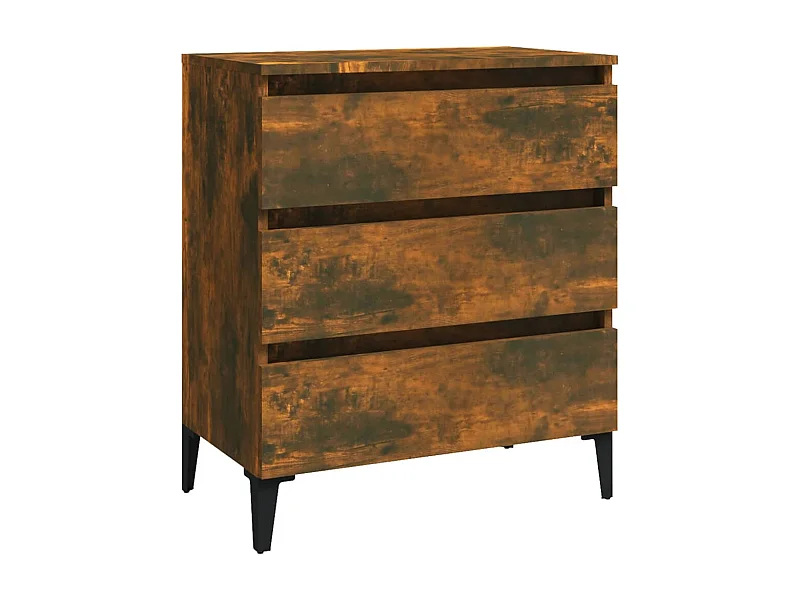 Credenza buffet cassettiera mobile contenitore organizer cucina soggiorno soggiorno 60 x 35 x 69 cm derivati ​​del legno marrone 02_0030974