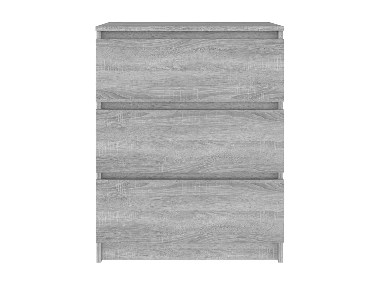 Credenza buffet cassettiera mobile contenitore organizer cucina soggiorno salonsonoma 60 x 35 x 76 cm pannelli compositi grigio 02_0036416