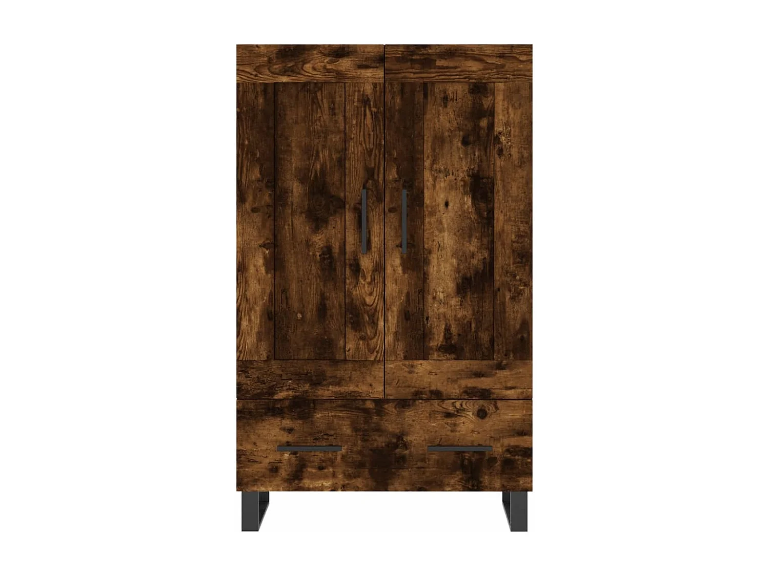 Aparador buffet cómoda armario mueble organizador cocina salón salón alto 69,5 x 31 x 115 cm madera contrachapada marrón 02_0033383