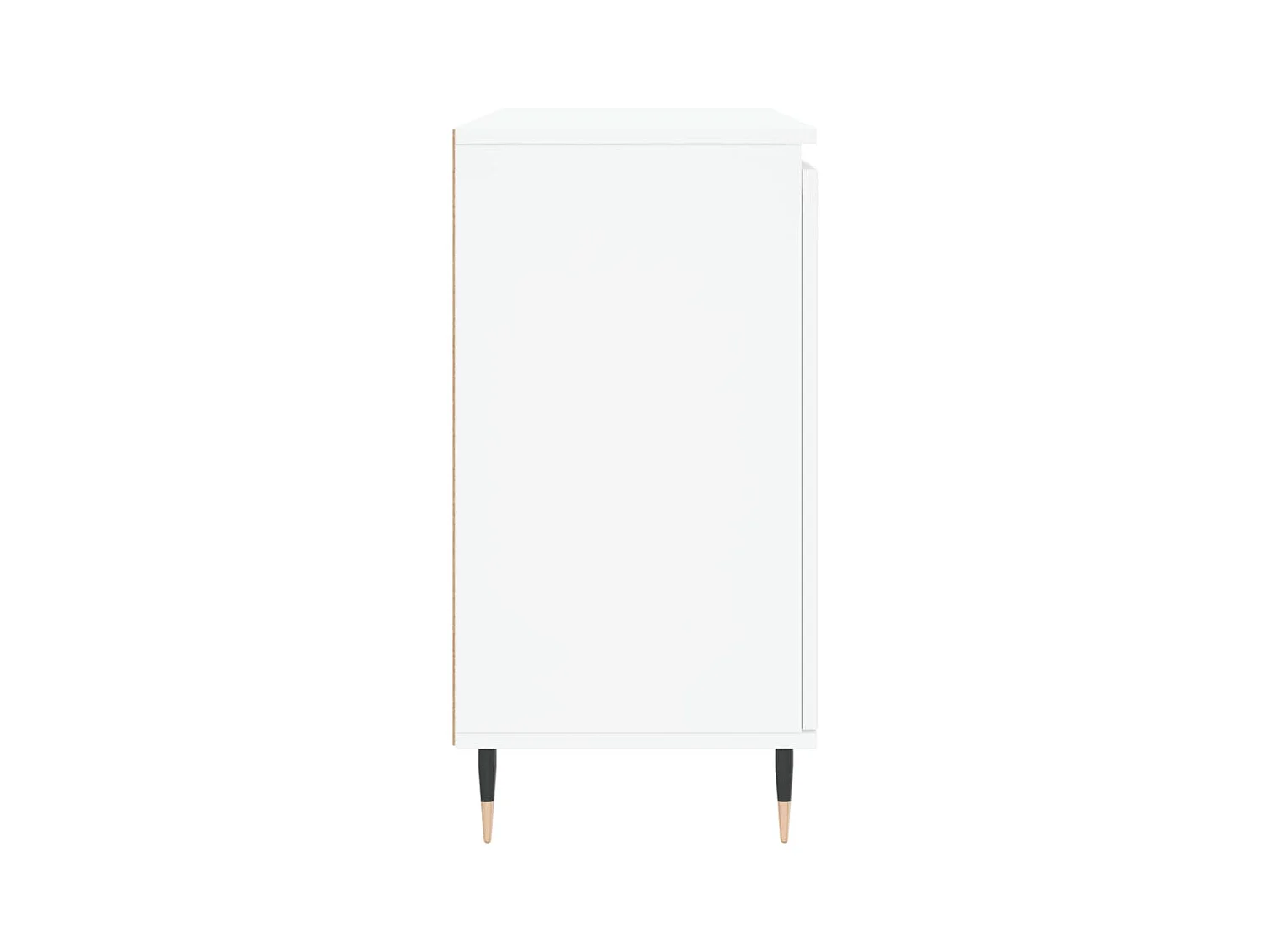 Aparador buffet cómoda mueble mueble de almacenamiento organizador cocina salón salón 104 x 35 x 70 cm madera contrachapada blanco 02_0030187