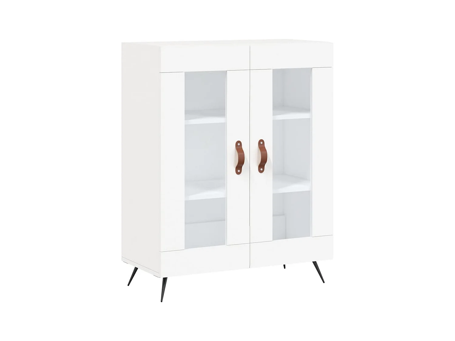 bahut commode armoire bois blanche 69.5 x 34 x 180 cm 02_0032611
