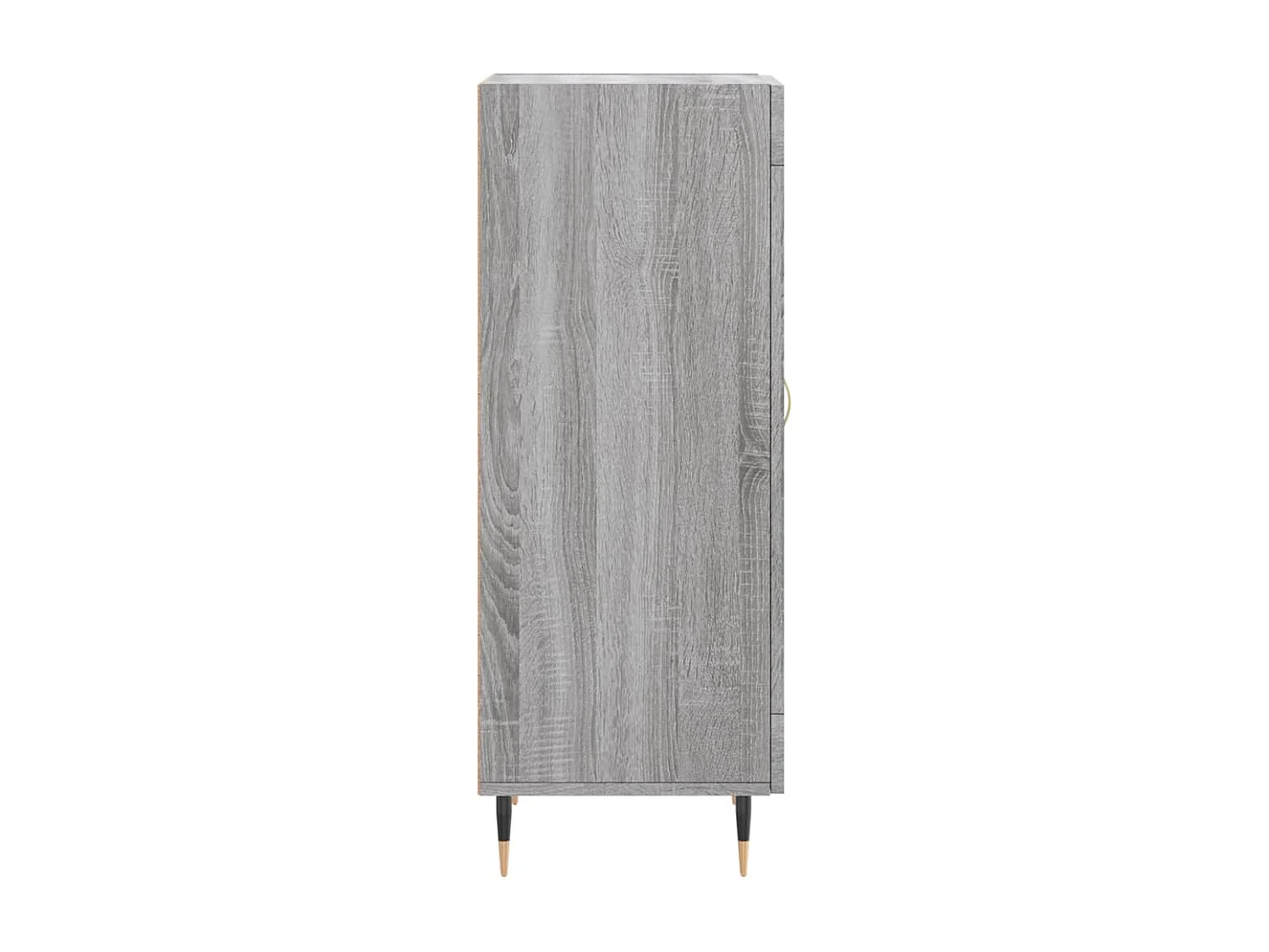 Credenza credenza cassettiera mobile contenitore organizer cucina soggiorno soggiorno Sonoma 34,5 x 34 x 90 cm derivati ​​del legno grigio 02_0036335