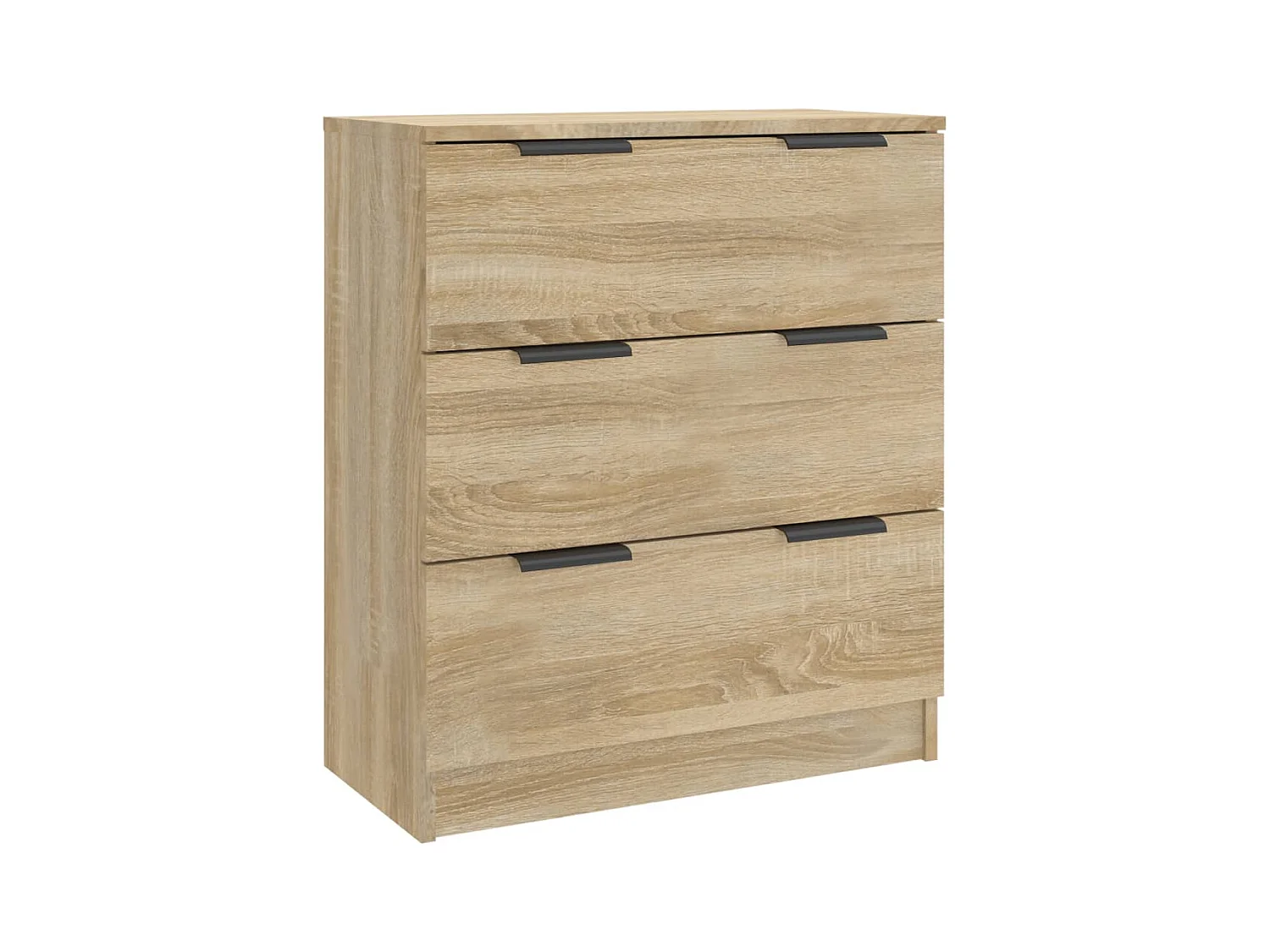 Credenza cassettiera cassettiera mobile contenitore organizer cucina soggiorno soggiorno Sonoma 60 x 30 x 70 cm derivati ​​del legno marrone 02_0031585