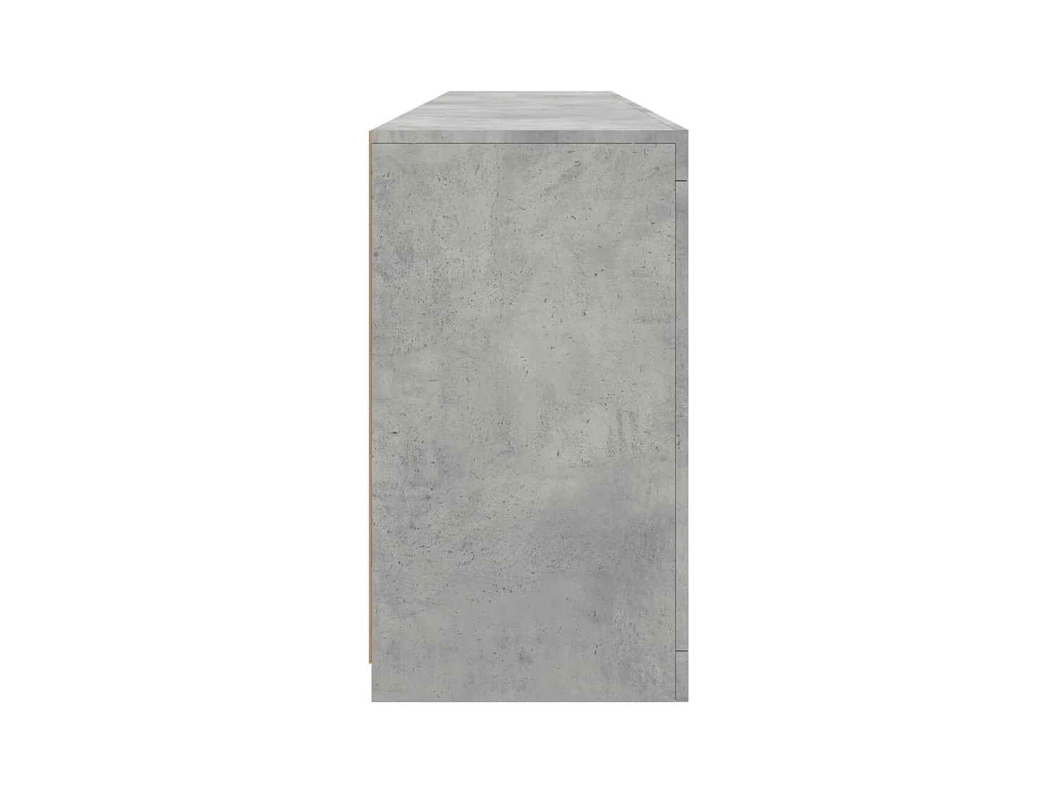 Aparador Cómoda Cómoda Armario Unidad de Almacenamiento Organizador Cocina Salón Salón con Luces LED 162 x 37 x 67 cm Gris 02_0029980