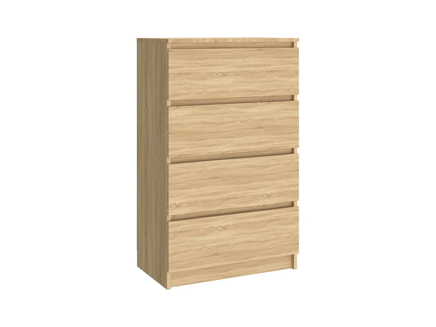Credenza buffet cassettiera mobile contenitore organizer cucina soggiorno soggiorno Sonoma 60 x 35 x 98,5 cm derivati ​​del legno marrone 02_0031617