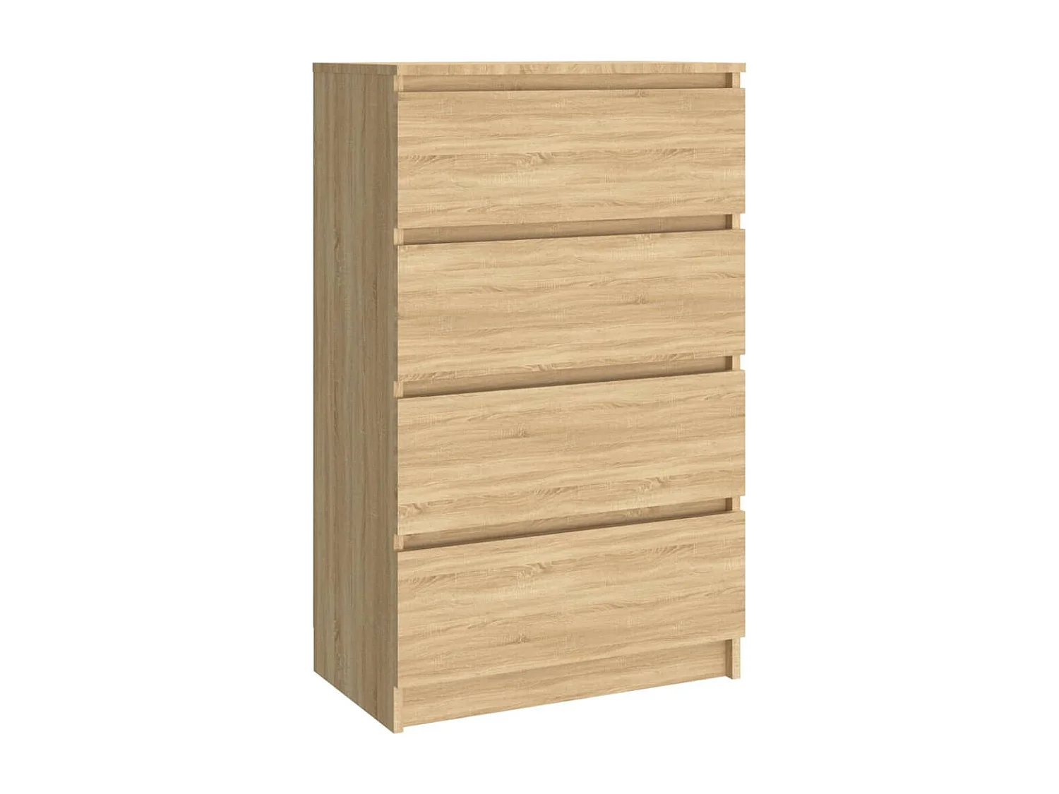 Credenza buffet cassettiera mobile contenitore organizer cucina soggiorno soggiorno Sonoma 60 x 35 x 98,5 cm derivati ​​del legno marrone 02_0031617