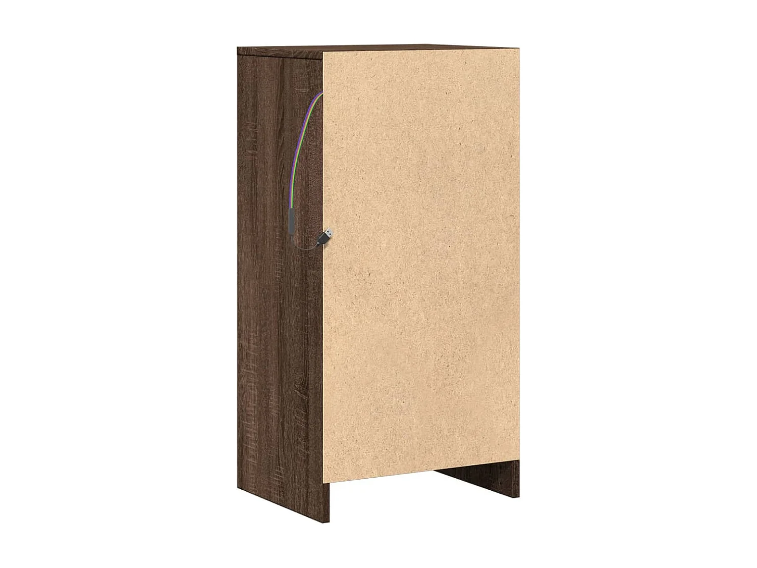 bahut commode armoire bois marron 42.5 x 34 x 85 cm 02_0029788