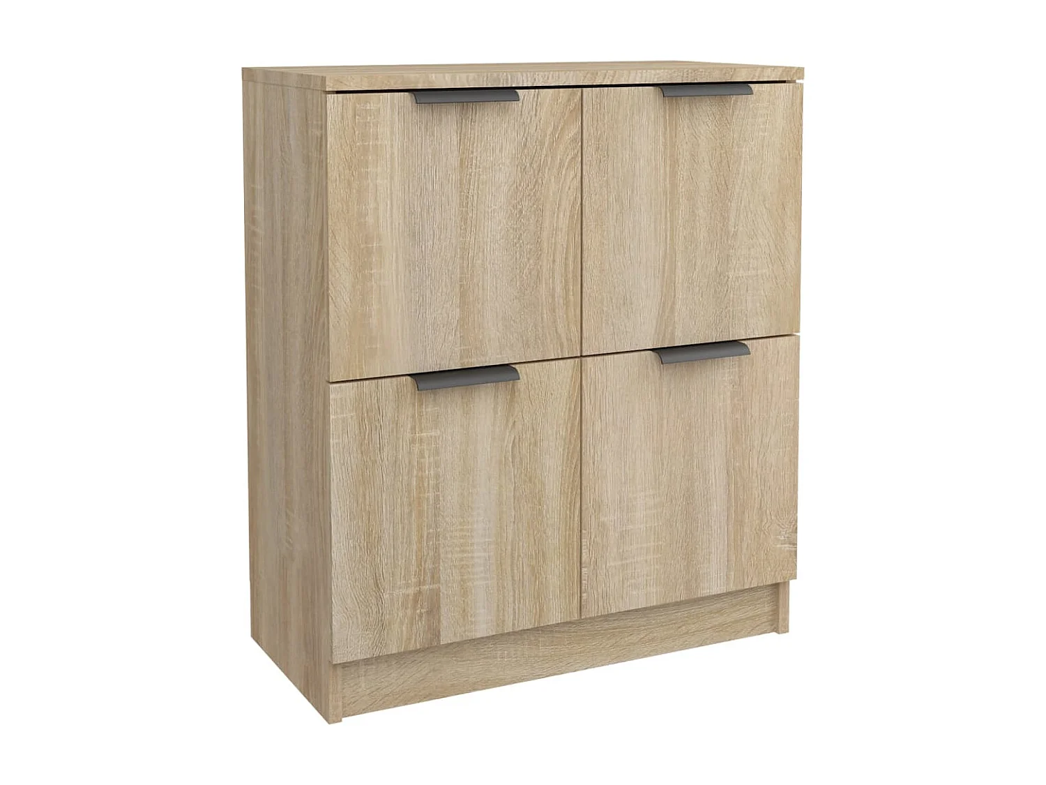 Aparador cômoda armário armário organizador cozinha sala sala Sonoma 60 x 30 x 70 cm madeira trabalhada marrom 02_0031584