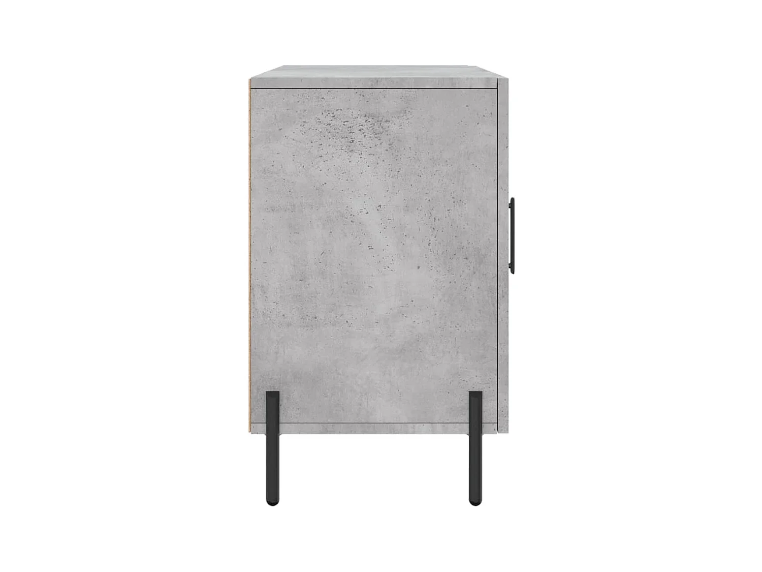 Aparador buffet cómoda mueble mueble de almacenaje organizador cocina salón salón 100 x 36 x 60 cm madera contrachapada gris 02_0031829