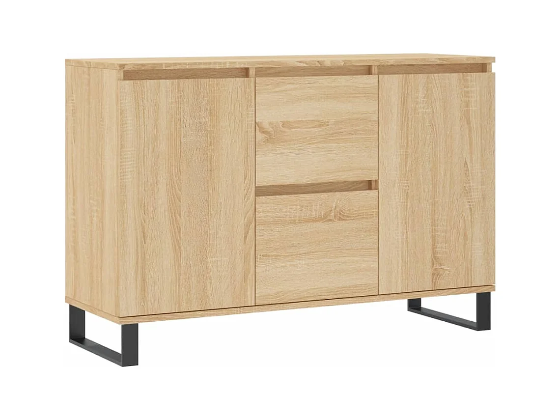 bahut commode armoire bois marron 104 x 35 x 70 cm 02_0031488