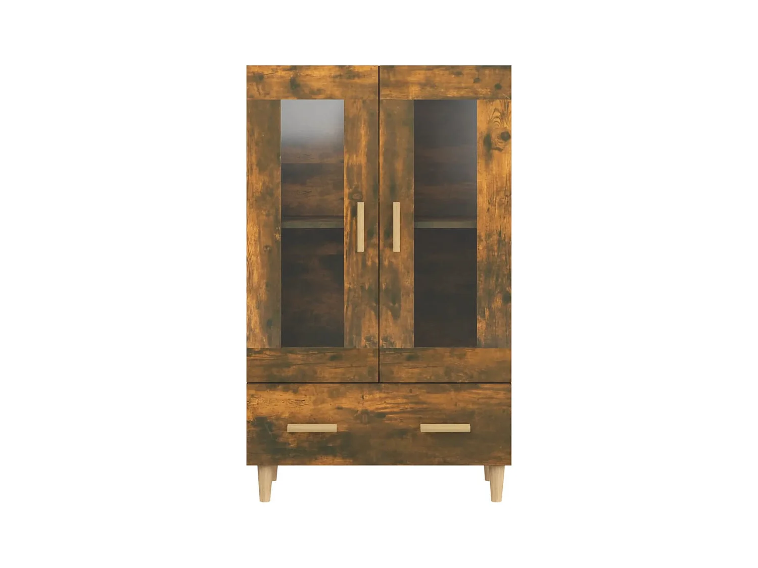 Buffet aparador cômoda armário unidade de armazenamento organizador cozinha sala sala alta 70 x 31 x 115 cm madeira trabalhada marrom 02_0033553