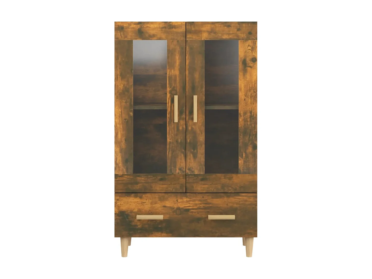 Buffet aparador cômoda armário unidade de armazenamento organizador cozinha sala sala alta 70 x 31 x 115 cm madeira trabalhada marrom 02_0033553