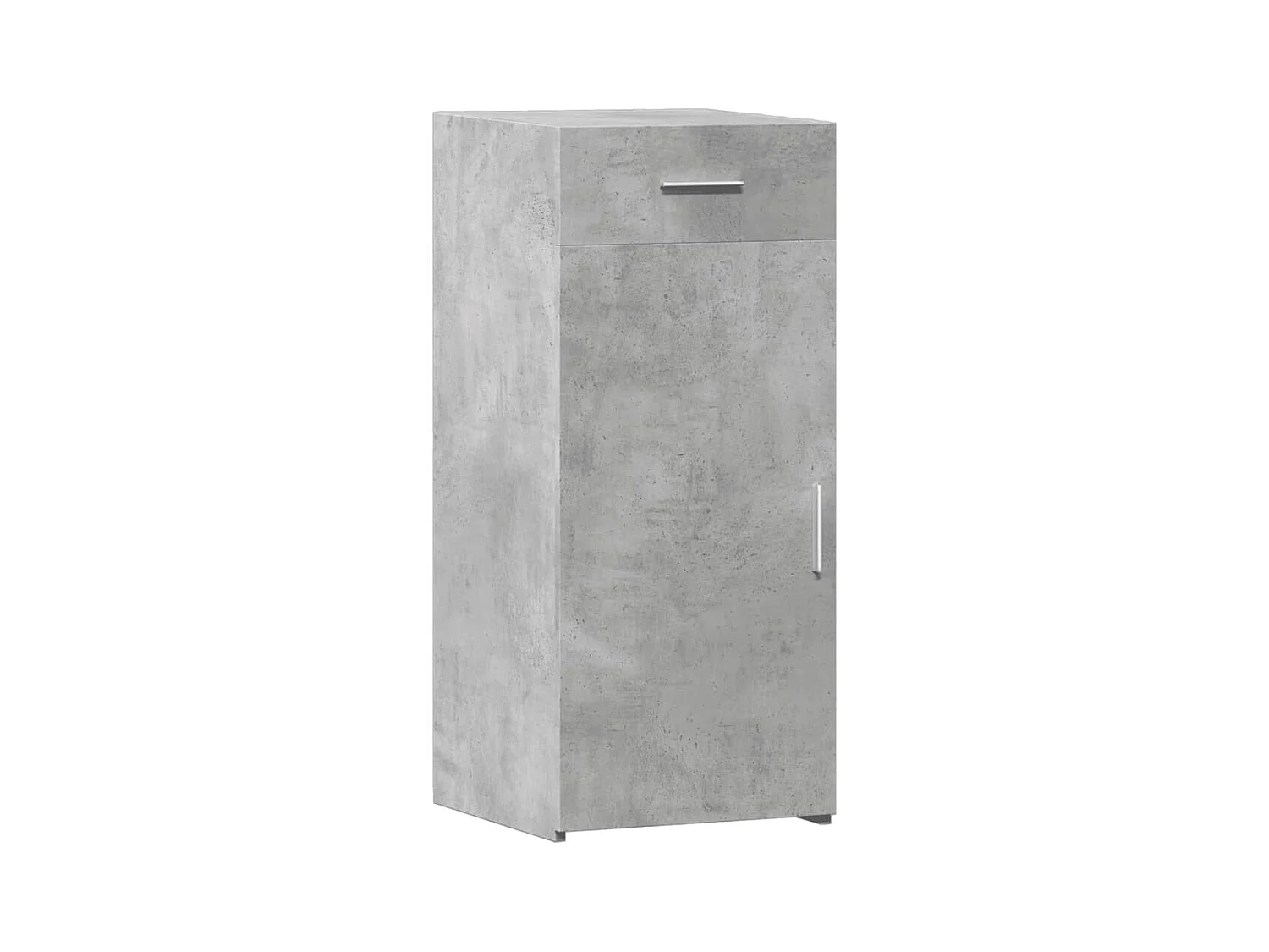 Credenza buffet cassettiera mobile contenitore organizer cucina soggiorno soggiorno 40 x 42,5 x 93 cm derivati ​​del legno grigio 02_0031937