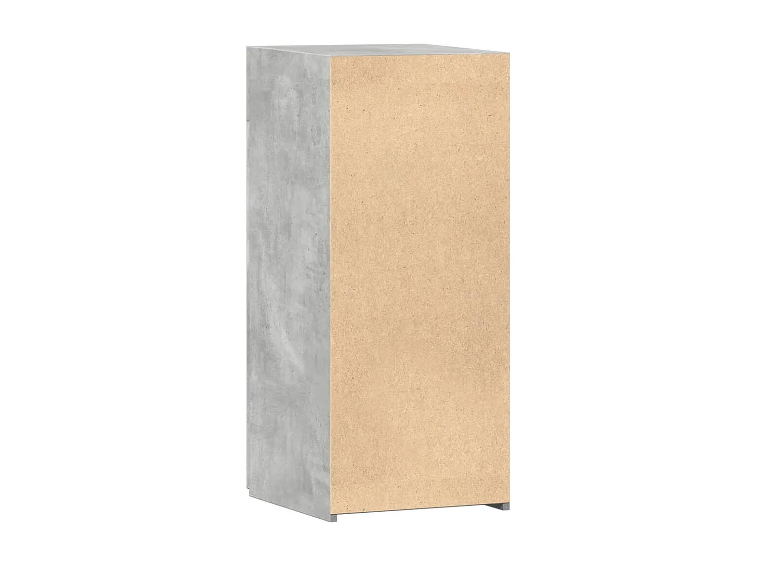 Aparador buffet cómoda mueble mueble de almacenamiento organizador cocina salón salón 40 x 42,5 x 93 cm madera contrachapada gris 02_0031937