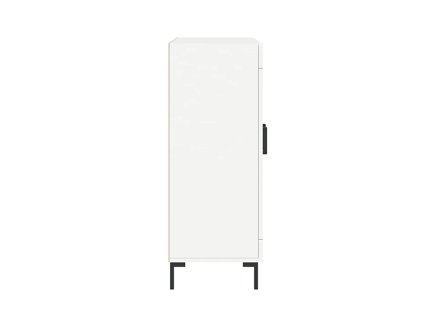 bahut commode armoire bois blanche 69.5 x 34 x 90 cm 02_0030423