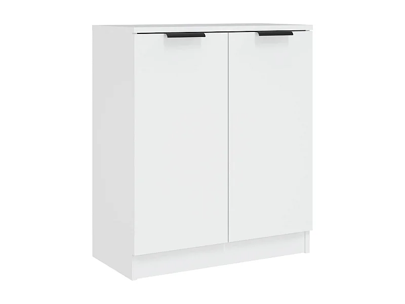 Credenza buffet cassettiera mobile contenitore organizer cucina soggiorno soggiorno 60 x 30 x 70 cm derivati ​​del legno bianco 02_0030332