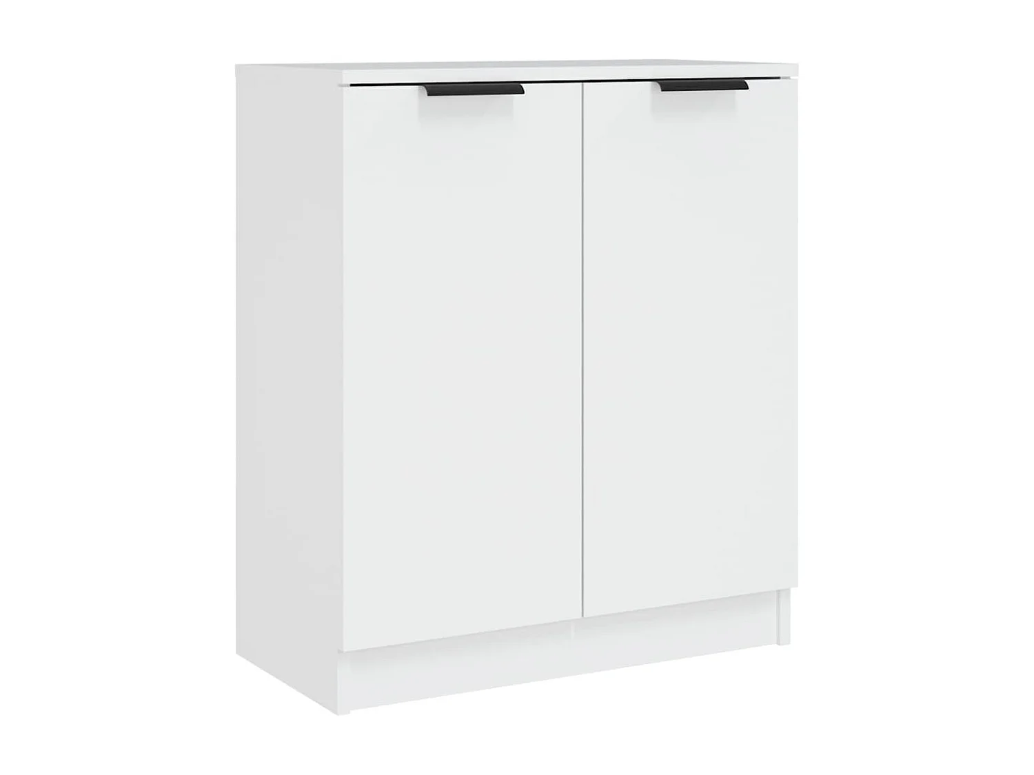 Aparador buffet cómoda mueble mueble de almacenaje organizador cocina salón salón 60 x 30 x 70 cm madera contrachapada blanco 02_0030332