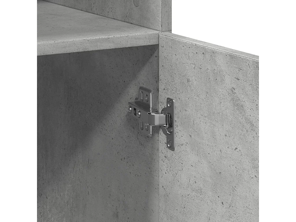 bahut commode armoire bois marron 80 x 42.5 x 249 cm 02_0034724