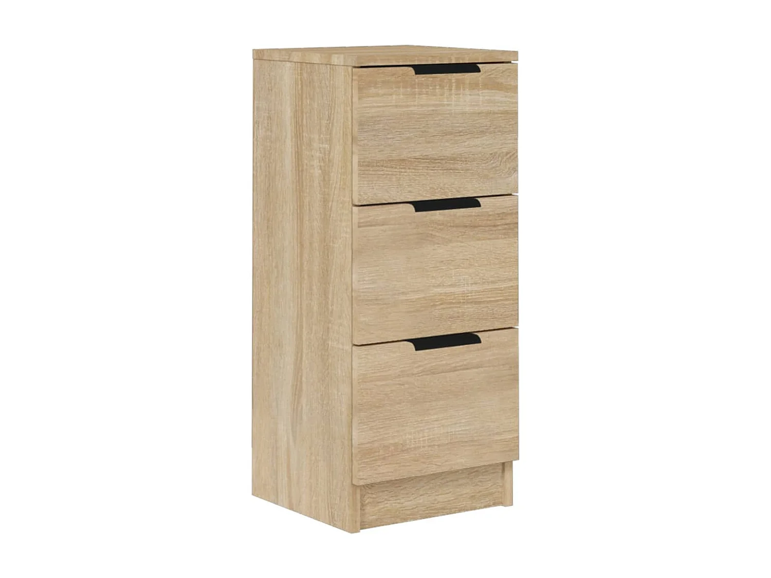 Credenza cassettiera cassettiera mobile contenitore organizer cucina soggiorno soggiorno Sonoma 30 x 30 x 70 cm derivati ​​del legno marrone 02_0031500