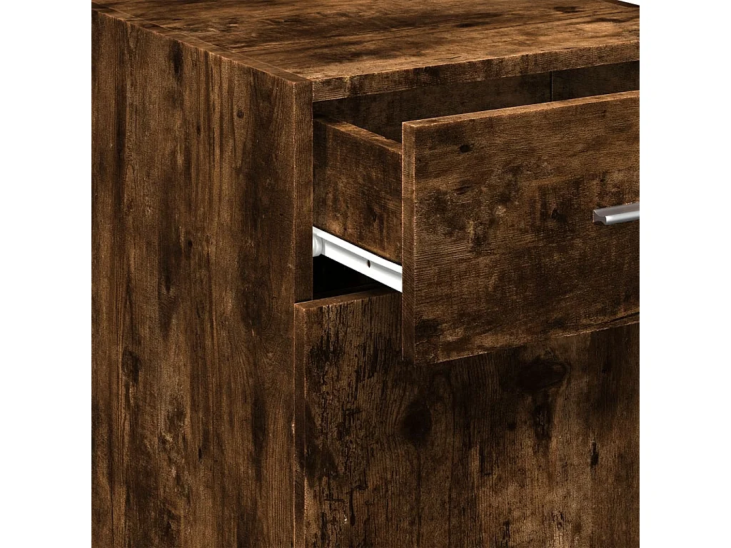 Aparador buffet cómoda armario mueble organizador cocina salón salón 40 x 42,5 x 93 cm madera contrachapada marrón 02_0030944