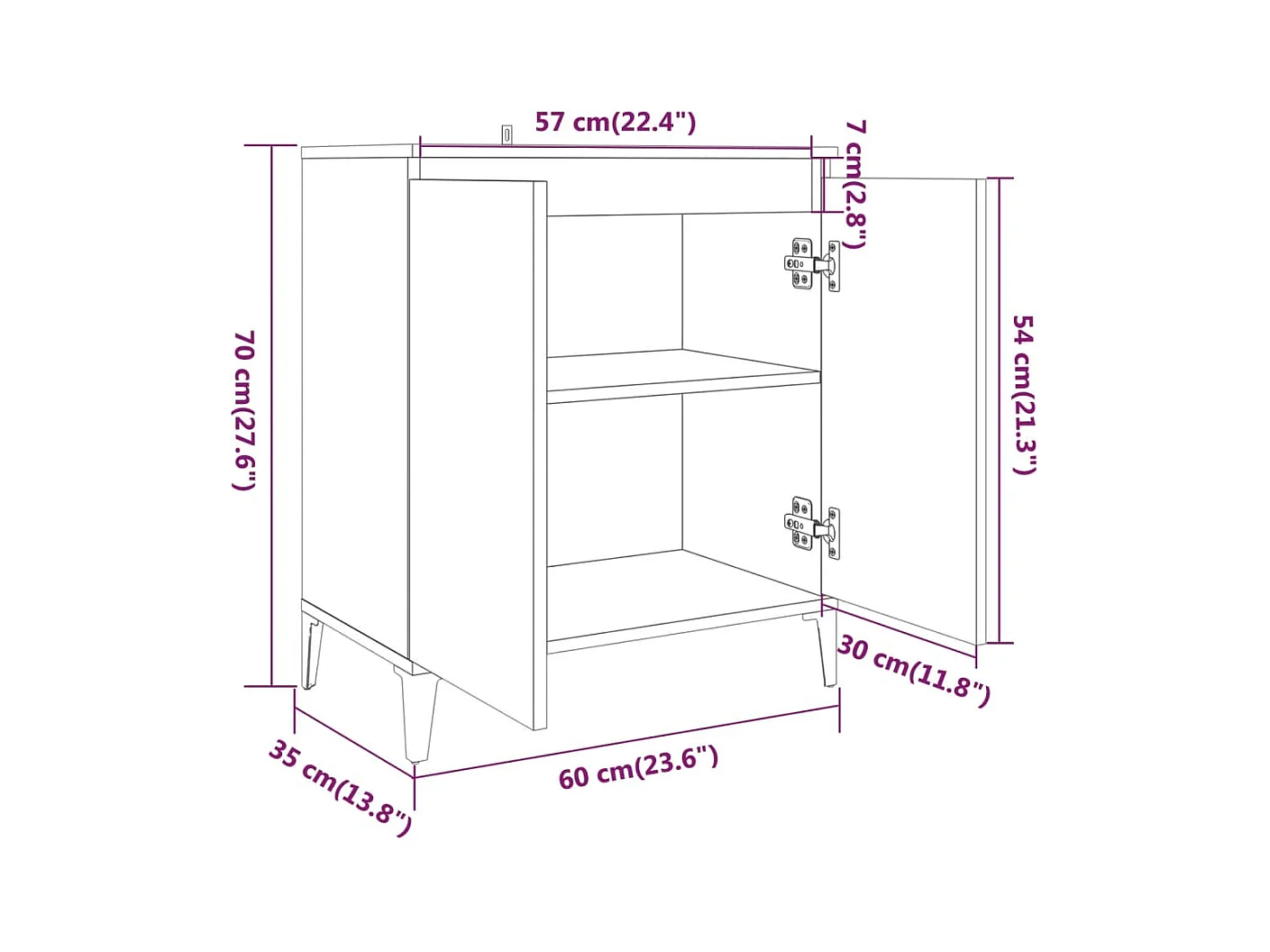 bahut commode armoire bois marron 60 x 35 x 70 cm 02_0036408