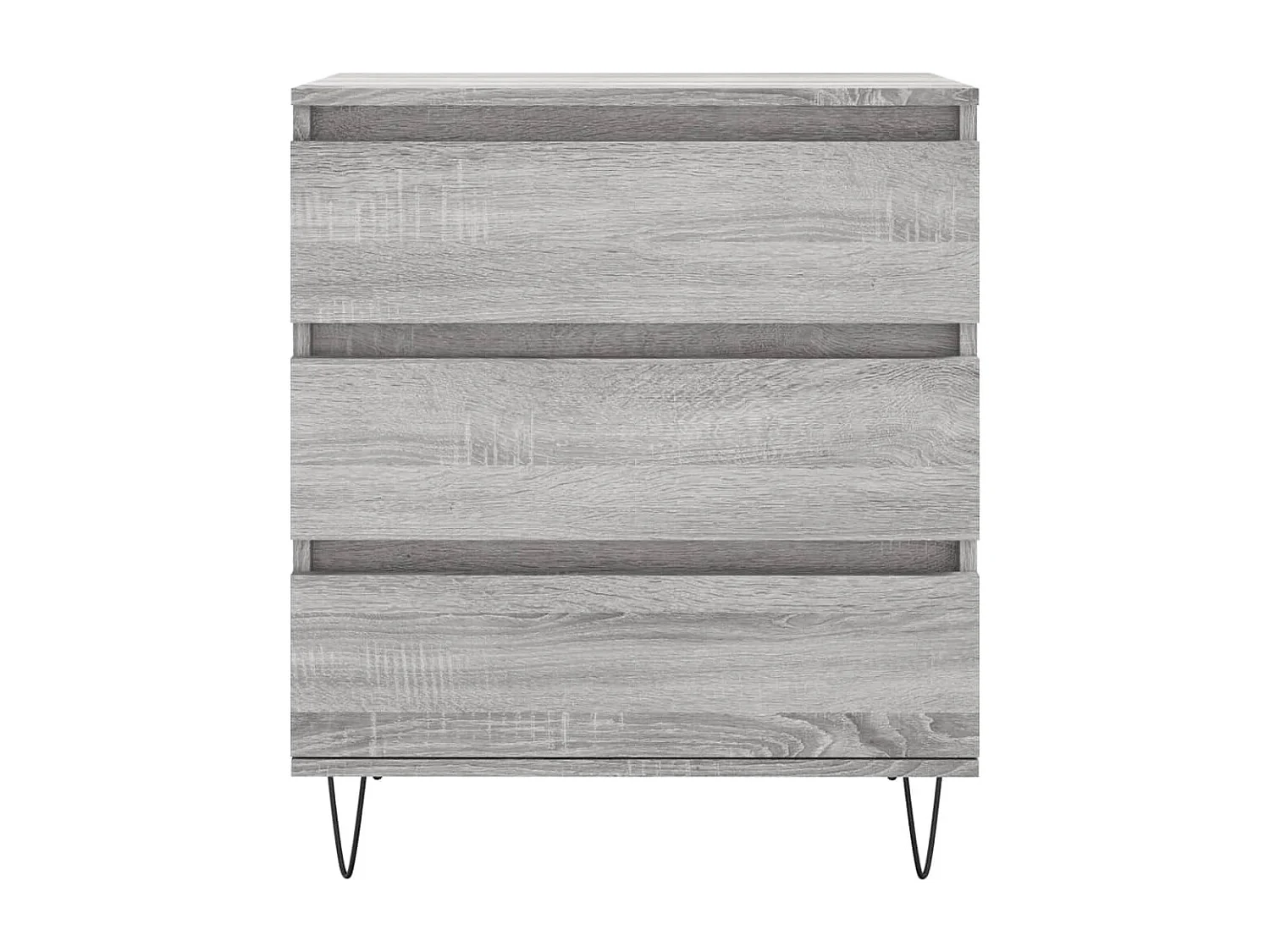 Credenza cassettiera cassettiera mobile contenitore organizer cucina soggiorno salonsonoma 60 x 35 x 70 cm derivati ​​del legno grigio 02_0036410