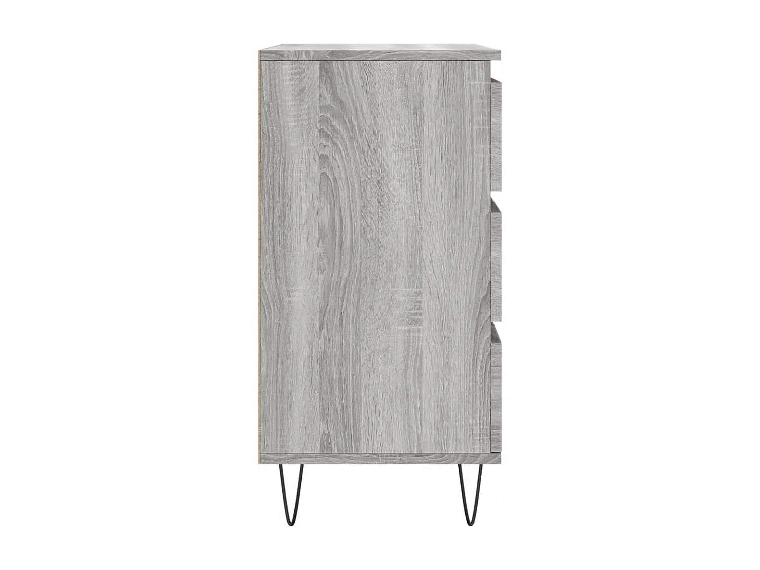 Credenza cassettiera cassettiera mobile contenitore organizer cucina soggiorno salonsonoma 60 x 35 x 70 cm derivati ​​del legno grigio 02_0036410