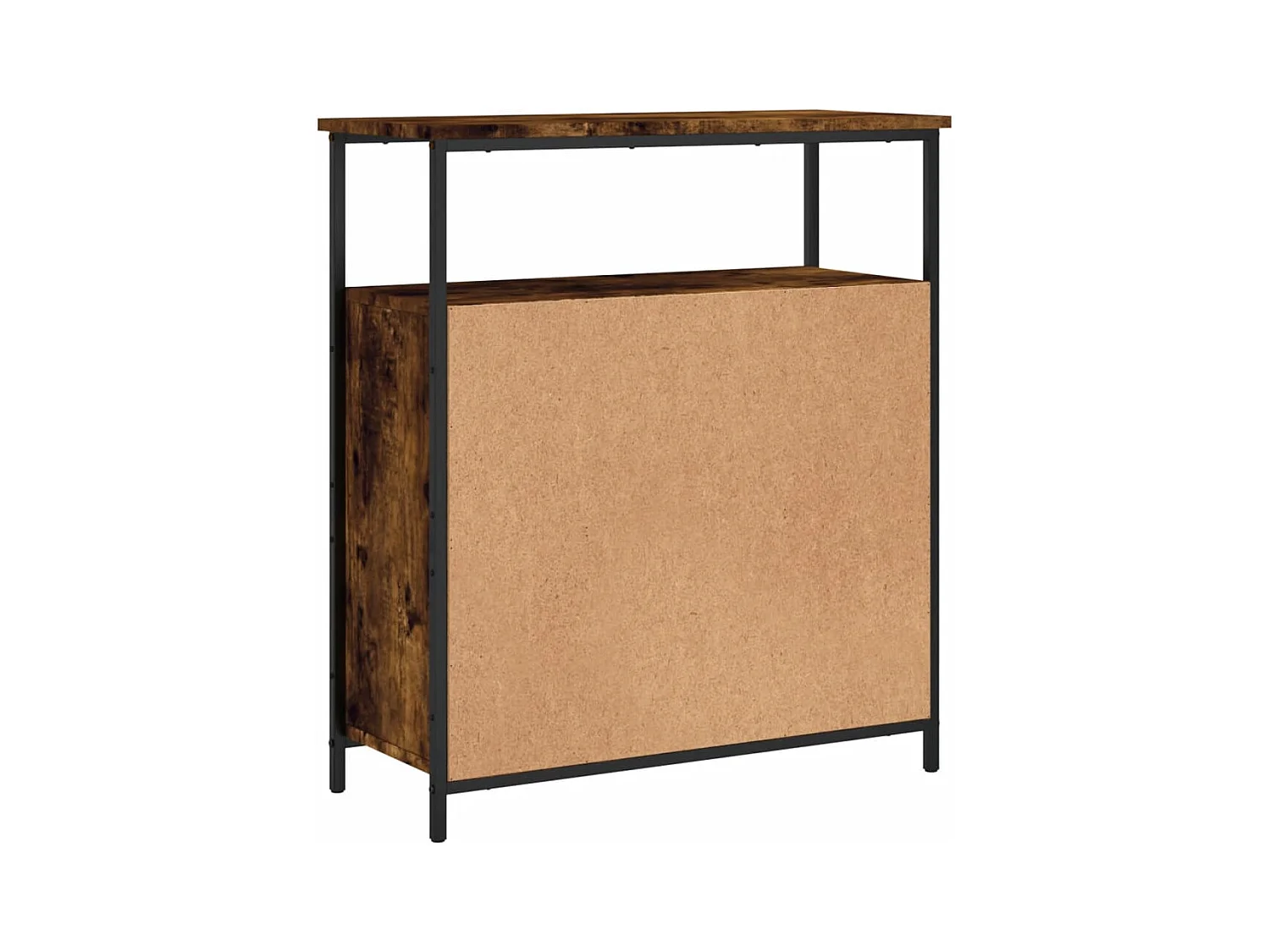Credenza buffet cassettiera mobile contenitore organizer cucina soggiorno soggiorno 70 x 30 x 80 cm derivati ​​del legno marrone 02_0031082