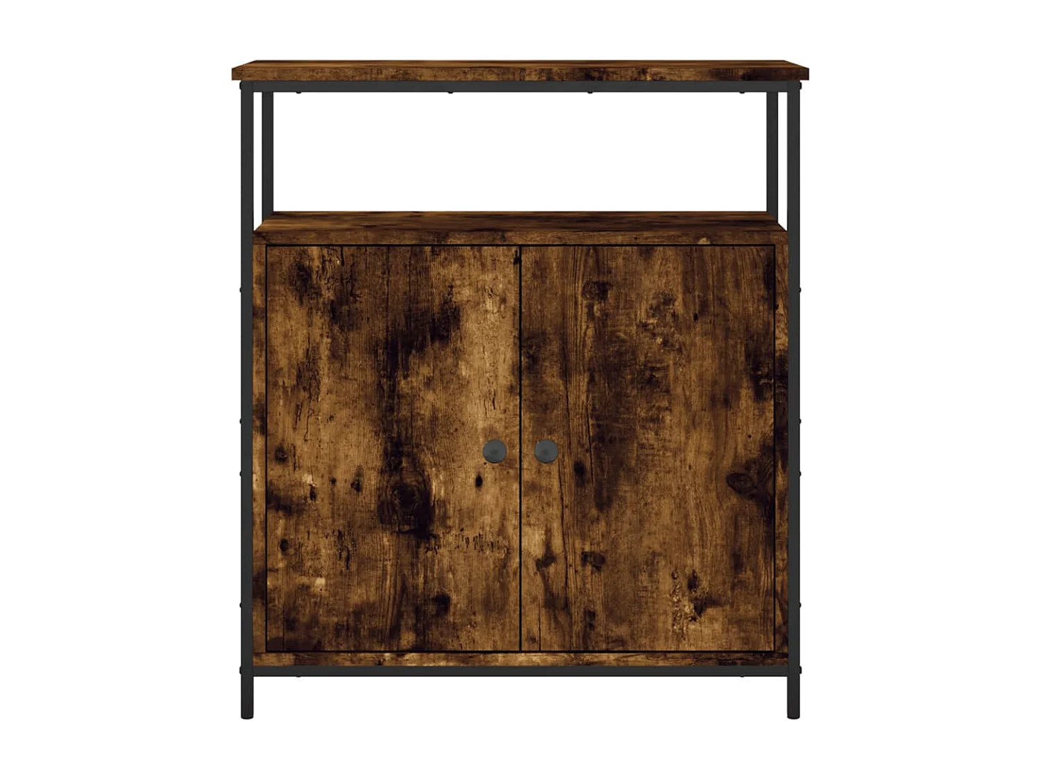 Credenza buffet cassettiera mobile contenitore organizer cucina soggiorno soggiorno 70 x 30 x 80 cm derivati ​​del legno marrone 02_0031082