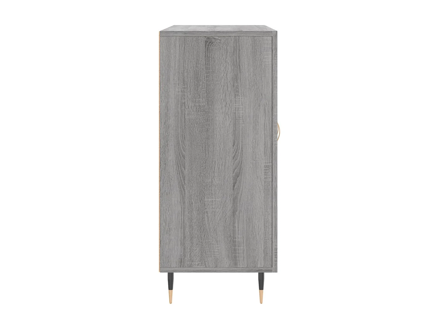 Aparador cómoda cómoda armario mueble organizador cocina salón salón Sonoma 90 x 34 x 80 cm madera contrachapada gris 02_0036547