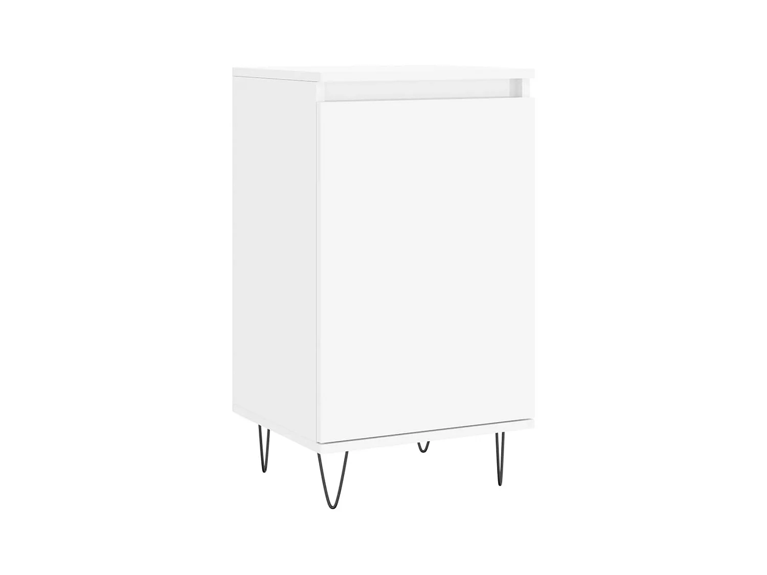 Credenza buffet cassettiera armadio contenitore organizer cucina soggiorno soggiorni set da 2 40 x 35 x 70 cm multistrato nero 02_0036659