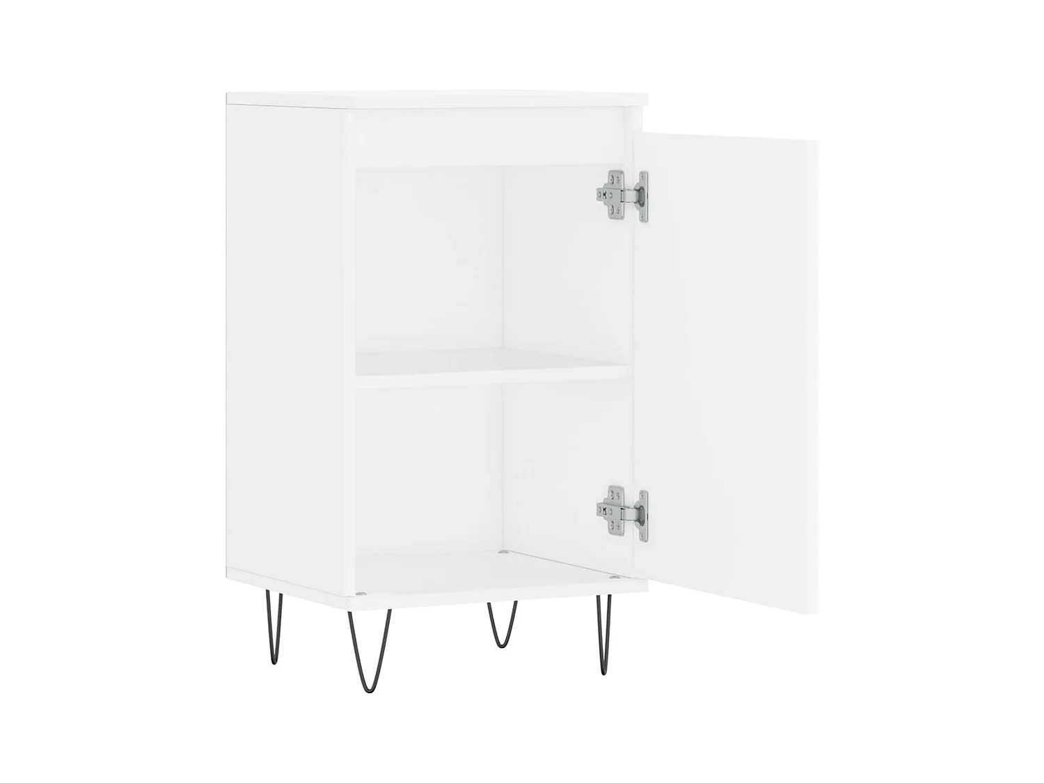 Credenza buffet cassettiera armadio contenitore organizer cucina soggiorno soggiorni set da 2 40 x 35 x 70 cm multistrato nero 02_0036659